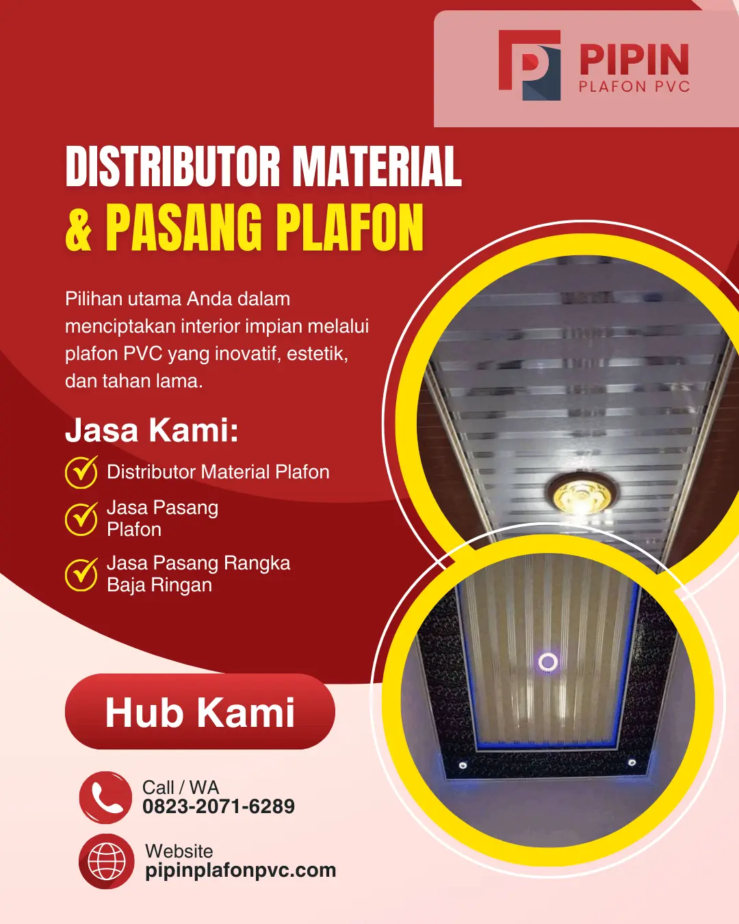 tentang pipin plafon